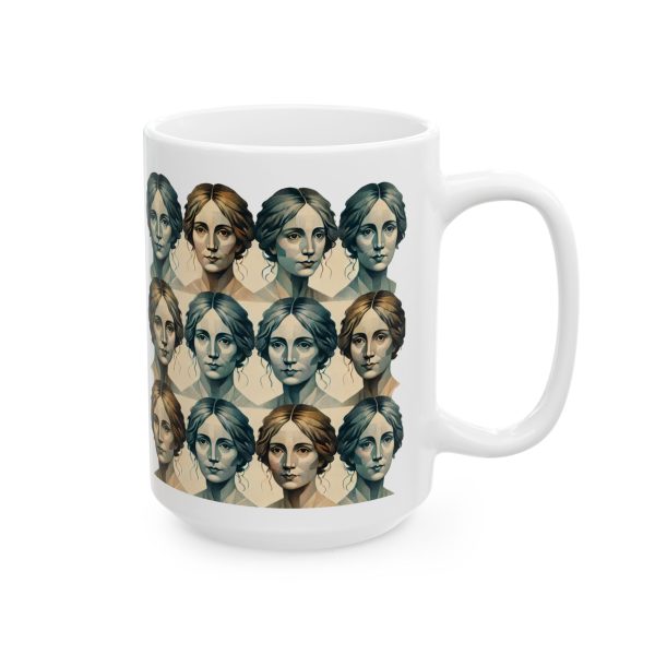 Dickinson E - Pattern - Coffee Mug - Image 8