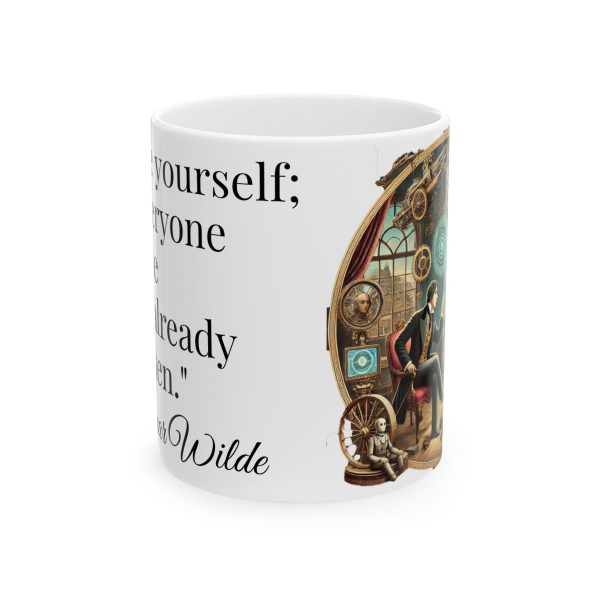 Wilde O - Be Yourself - Coffee Mug - Image 3