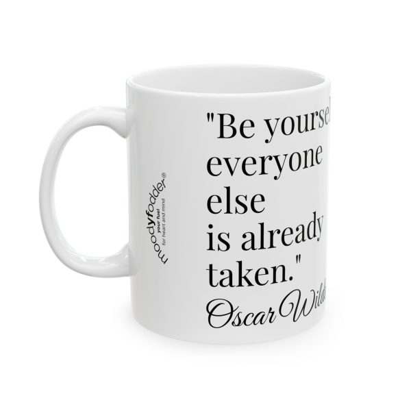 Wilde O - Be Yourself - Coffee Mug - Image 4