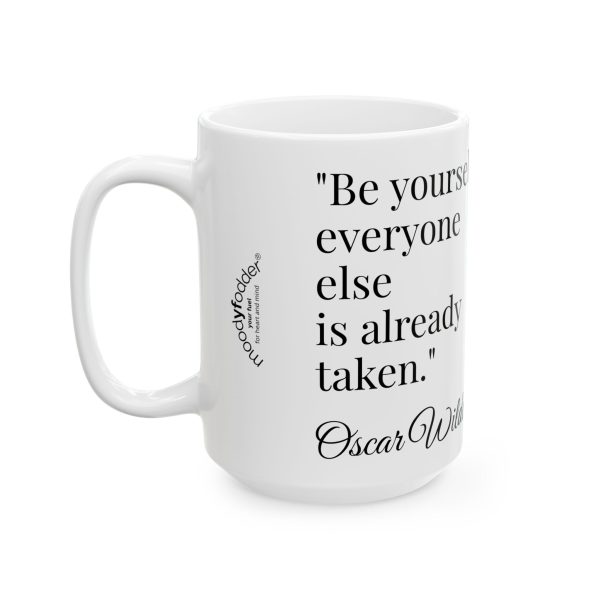 Wilde O - Be Yourself - Coffee Mug - Image 7