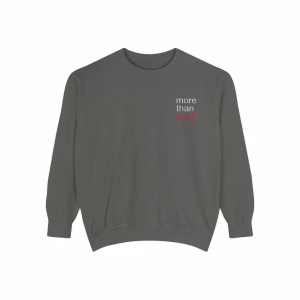 Embroidered More Than Pretty Sweatshirt - Image 4