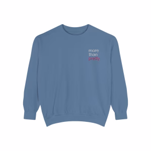 Embroidered More Than Pretty Sweatshirt - Image 5