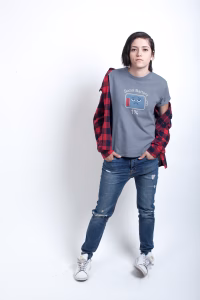 Social Battery 1%, Unisex Graphic Tee, Perfect for Introverts, Gift for Friends, Anxiety T-Shirt - Image 2