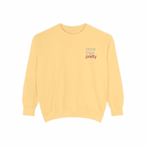 Embroidered More Than Pretty Sweatshirt - Image 7