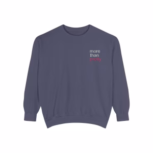 Embroidered More Than Pretty Sweatshirt - Image 10