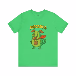 Avocado Dog Unisex Tee, Cute Dog Shirt, Animal Lover Gift, Funny Pet Tee, Casual Summer Top, Dog Mom Shirt - Image 9