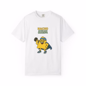 Nacho Average Grandpa T-Shirt, Funny Gift for Grandparents, Unisex Humor Tee, Perfect for Father's Day, Casual Wear, Comedy Apparel - Image 3