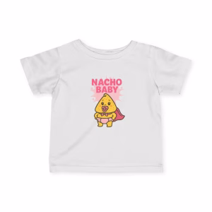 Adorable Nacho Baby Tee for Infants | Cute Baby Shirt for Baby Showers, Birthday Gift, Everyday Wear, Fun Baby Outfit - Image 5