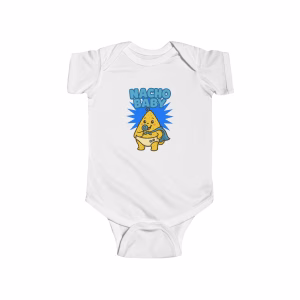 Cute 'Nacho Baby' Infant Bodysuit, Baby Shower Gift, Funny Baby Clothes, Newborn Outfit, First Birthday Gift - Image 4