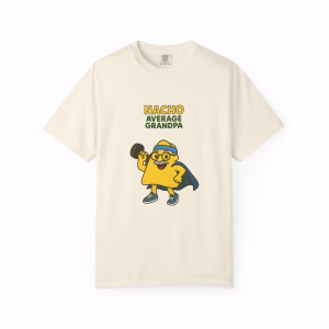 Nacho Average Grandpa T-Shirt, Funny Gift for Grandparents, Unisex Humor Tee, Perfect for Father's Day, Casual Wear, Comedy Apparel - Image 4