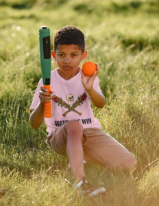 Kids Fine Jersey Tee - Watch me Win Skull & Rose Baseball Design - Image 6