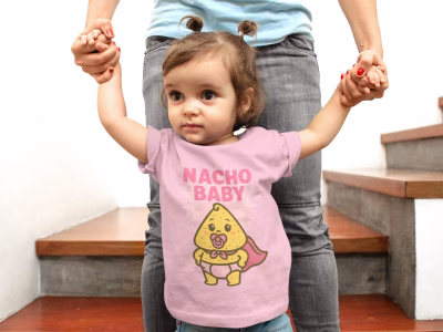 Adorable Nacho Baby Tee for Infants | Cute Baby Shirt for Baby Showers, Birthday Gift, Everyday Wear, Fun Baby Outfit