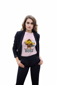 Nacho Average Boss T-Shirt, Fun Tee for Entrepreneurs, Cute Gift for Bosses Day, Unique Business Apparel, Comfy Unisex Shirt - Image 2