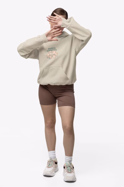Cozy Axolotls Anonymous Hoodie, Cute Animal Sweatshirt, Gifts for Fish Lovers, Quirky Hoodie for Home, Unique Animal Apparel