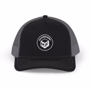 Embroidered Snapback Trucker Cap moodyfodder® Brand - Image 2