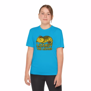 Youth Lizard Tee | Lizardy the Lizard | Fun Graphic T-Shirt for Kids | Perfect for Birthday Gifts, Summer Camp, or Playtime - Image 16
