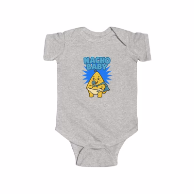 Cute 'Nacho Baby' Infant Bodysuit, Baby Shower Gift, Funny Baby Clothes, Newborn Outfit, First Birthday Gift