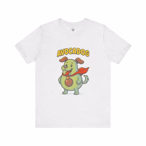 Avocado Dog Unisex Tee, Cute Dog Shirt, Animal Lover Gift, Funny Pet Tee, Casual Summer Top, Dog Mom Shirt - Image 7