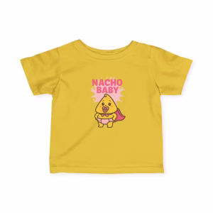 Adorable Nacho Baby Tee for Infants | Cute Baby Shirt for Baby Showers, Birthday Gift, Everyday Wear, Fun Baby Outfit - Image 6