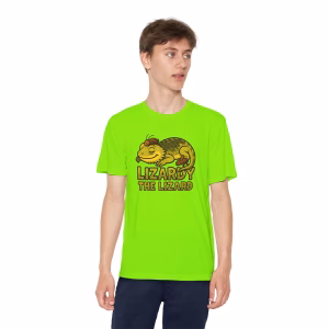 Youth Lizard Tee | Lizardy the Lizard | Fun Graphic T-Shirt for Kids | Perfect for Birthday Gifts, Summer Camp, or Playtime - Image 7