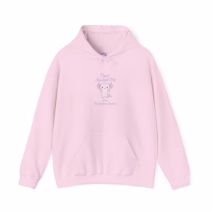 Don't Axolotl Me - I'm Overstimulated Hoodie - Cozy Pullover Big Pocket - Image 9