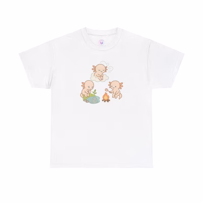 Campfire Axolotl Tee
