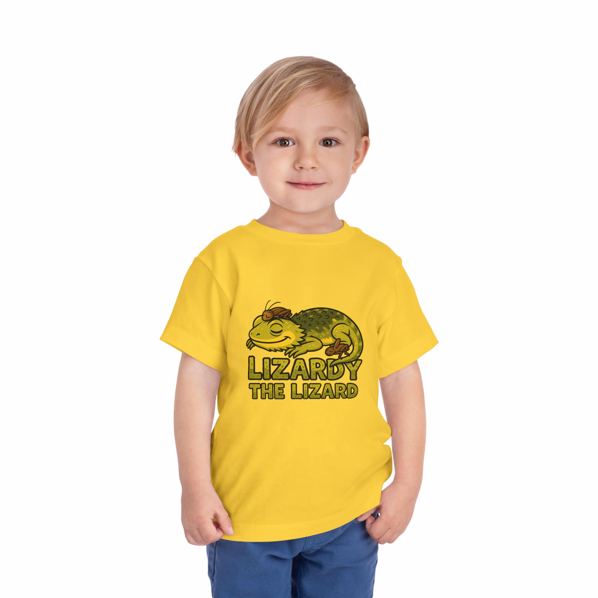 Lizardy the Lizard Toddler Tee - Image 7