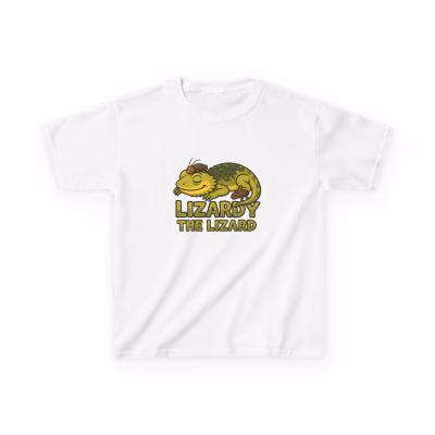 Lizardy the Lizard Kids Tee
