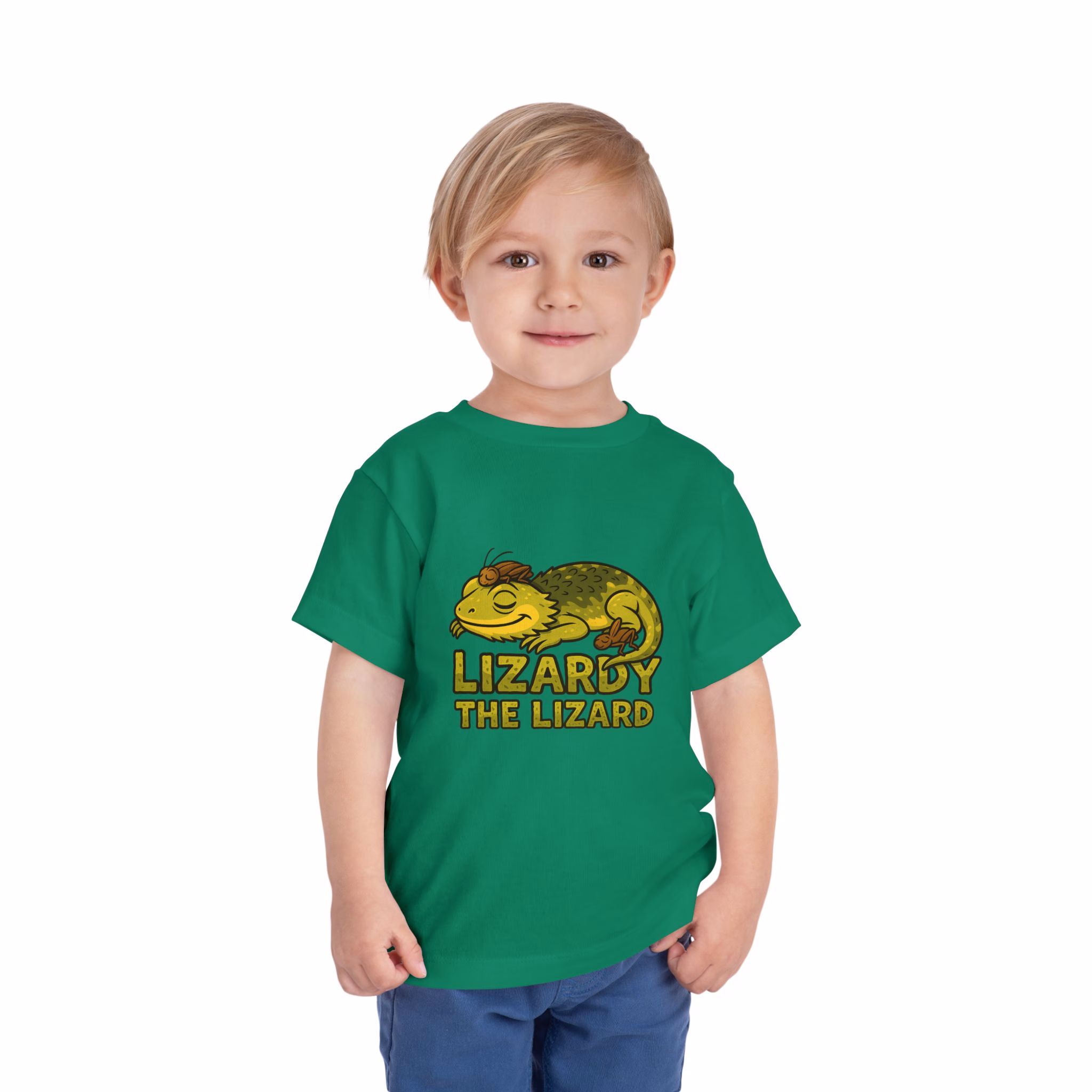 Lizardy the Lizard Toddler Tee - Image 11