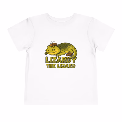 Lizardy the Lizard Toddler Tee