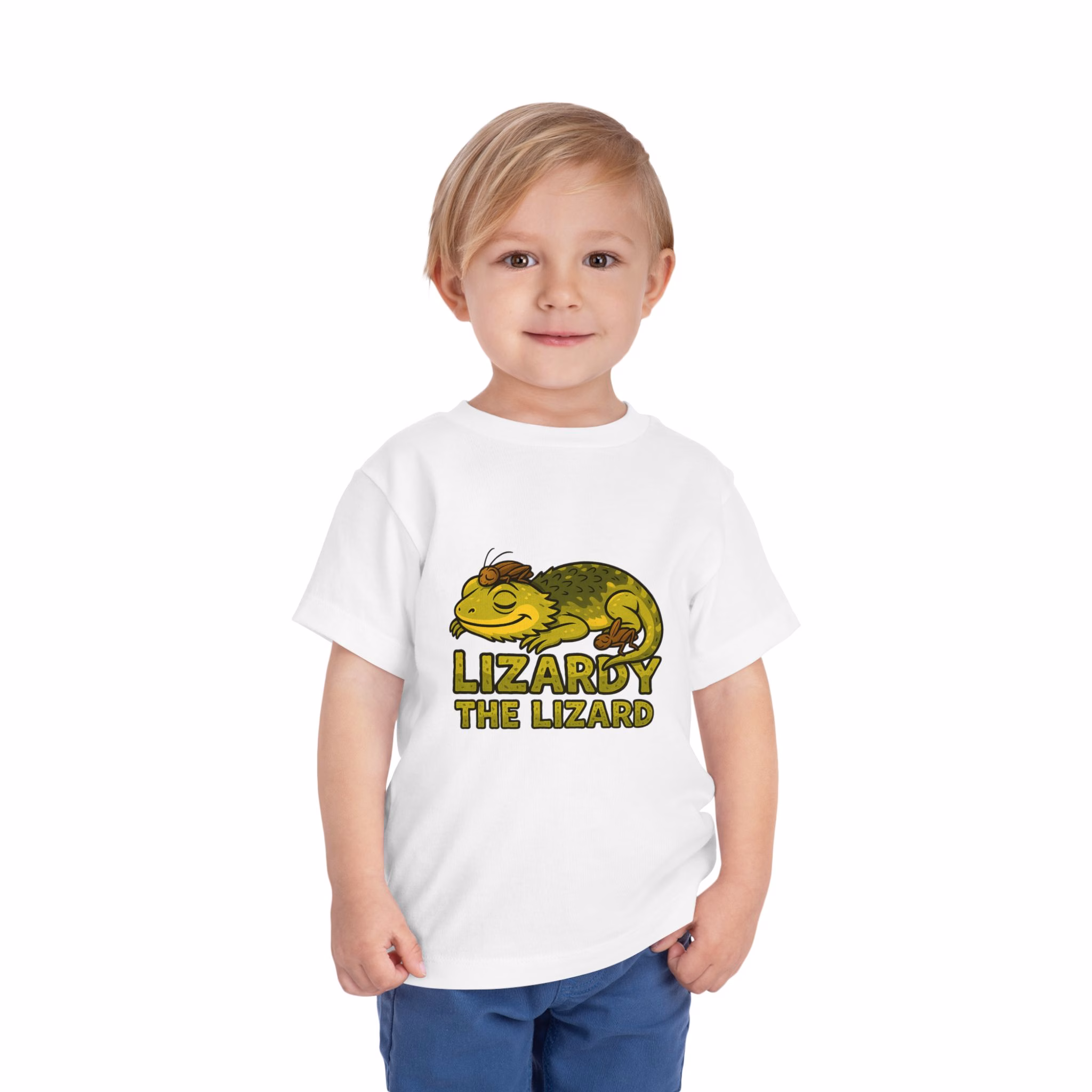 Lizardy the Lizard Toddler Tee - Image 3