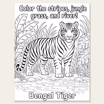 FREE Endangered Animals Coloring Pages — 5 Biomes Sample Pack (K–5)